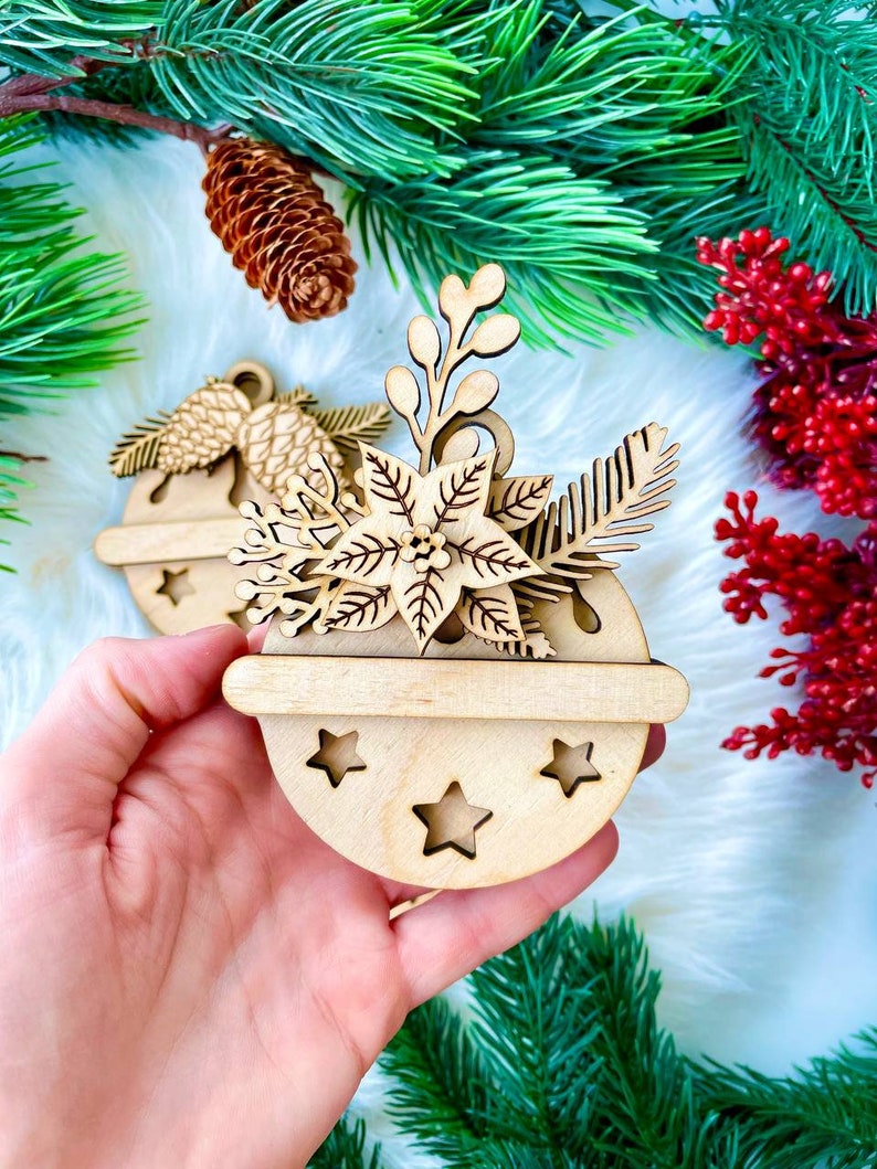 Jingle Bell Christmas Ornament Set of 6