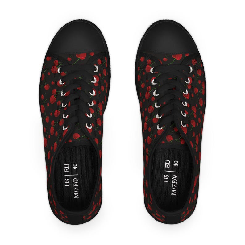 Colorful Women's Low Top Sneaker Midnight Cherry Sneaker